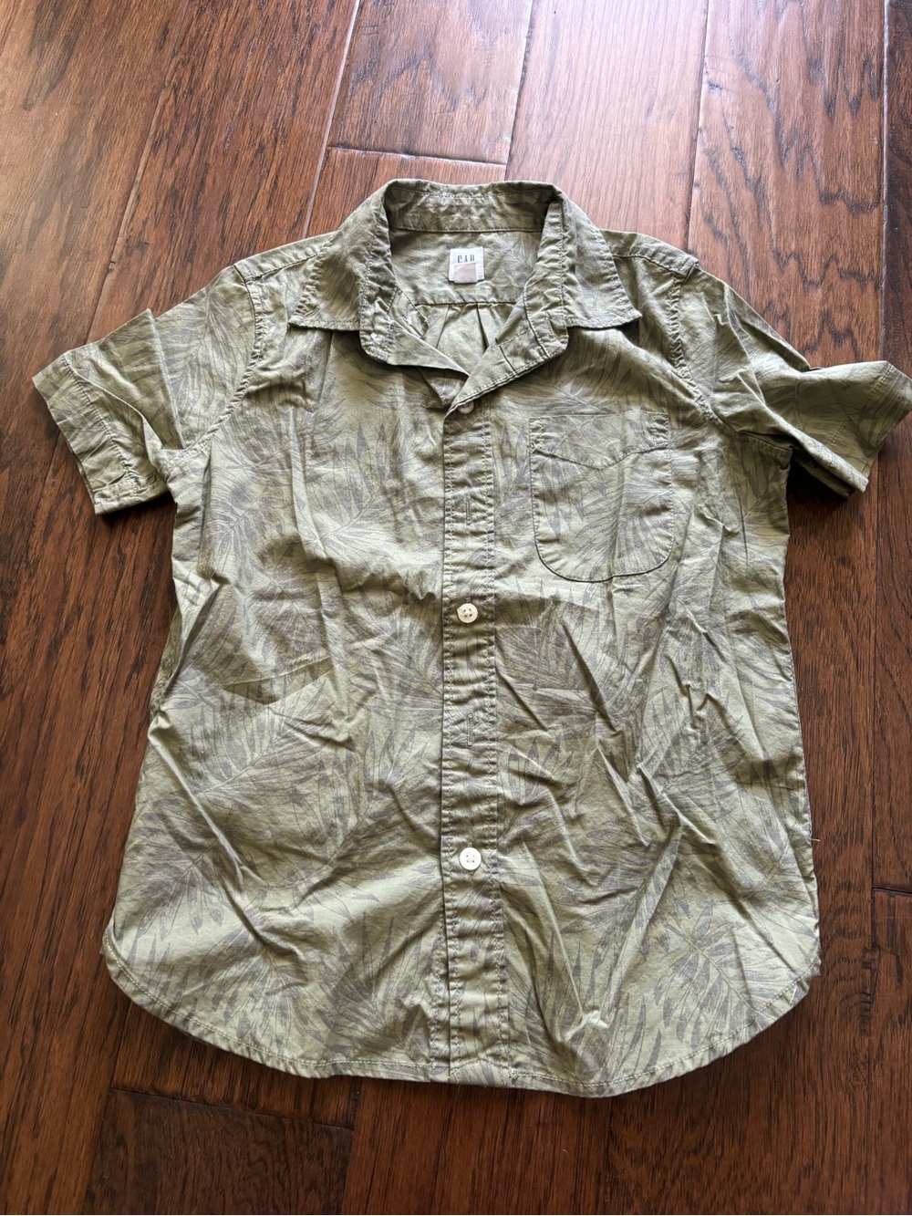 GAP Boy’s Green Button Down